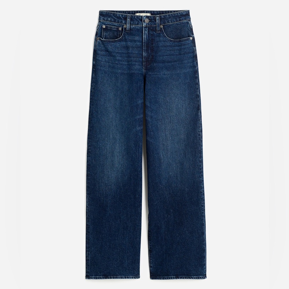 Madewell Indigo Wide Leg Jeans